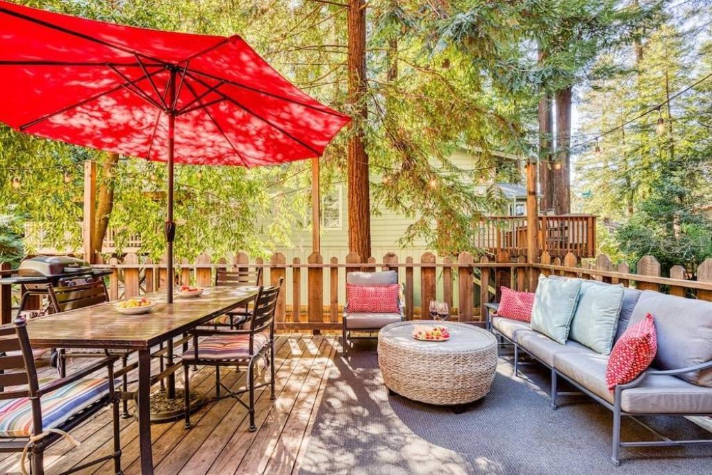 Redwood Retreat! Redwoods! Walk To River!! Hot Tub!! Bbq! Central Air!! Villa Guerneville Exterior photo