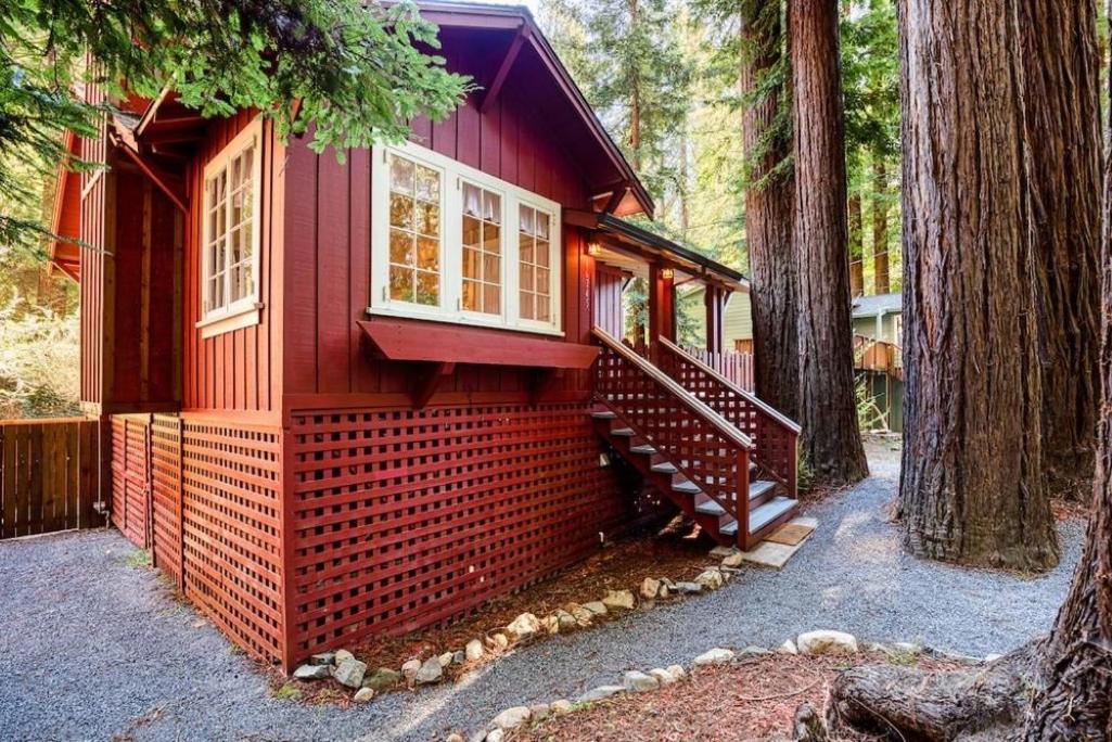 Redwood Retreat! Redwoods! Walk To River!! Hot Tub!! Bbq! Central Air!! Villa Guerneville Exterior photo